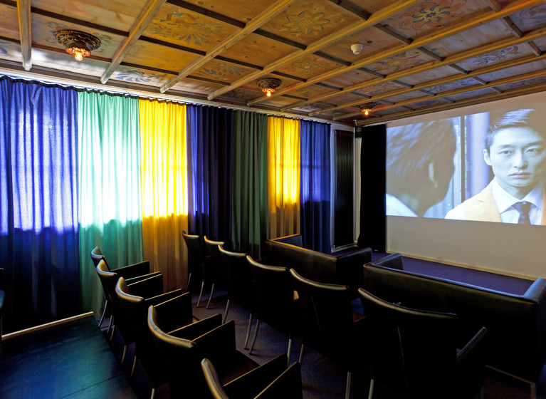 Kino im Hotel Castell in St. Moritz